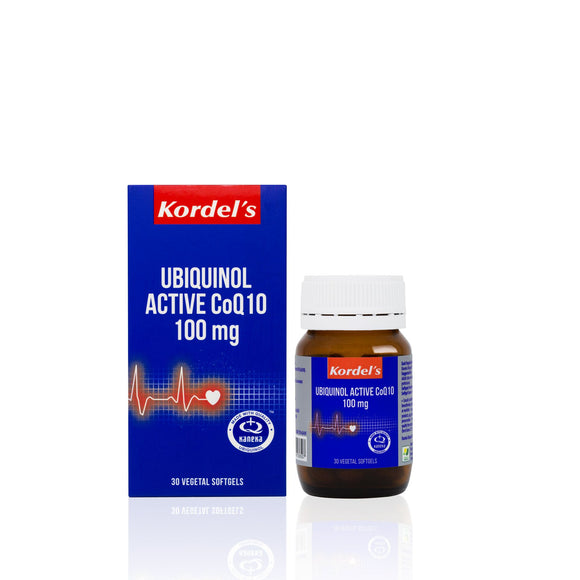 Kordels KANEKA UBIQUINOL™ ACTIVE CoQ10 100 mg