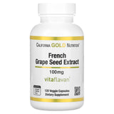 CGN French Grape Seed Extract, Vitaflavan, 100 mg, 120 Veggie Capsules