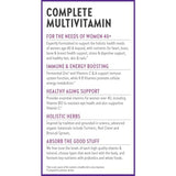 New Chapter Women's Multivitamin 40 plus for Energy, Healthy Aging + Immune Support with 20+ Nutrients -- Every Woman's One Daily 40+, Gentle on the Stomach, 72 Count