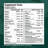 Multivitamin for Men - Daily Mens Multivitamins & Multiminerals Supplement for Energy, Focus and Performance. Mens Vitamins A, C, D, E & B12, Zinc, Calcium, Magnesium & More. Multi Vitamin Capsules