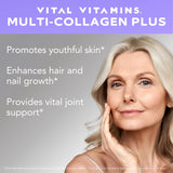 Vital Vitamins Collagen for Women - Plus Vitamin C, Biotin, Hyaluronic Acid - Type, I, II, III, V & X Multi Complex - 150 Pills