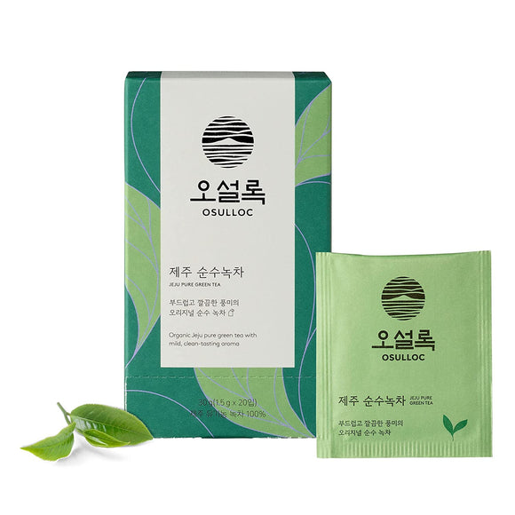 [Osulloc] Korean Jeju 20 Tea Bags Pure Green