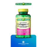 Spring Valley, Collagen Pills, 2,500 mg + C Tablets, Highly Absorbable Collagen Supplements, Dietary Supplement, 90 Count + 7 Day Pill Organizer Included (Pack of 1)