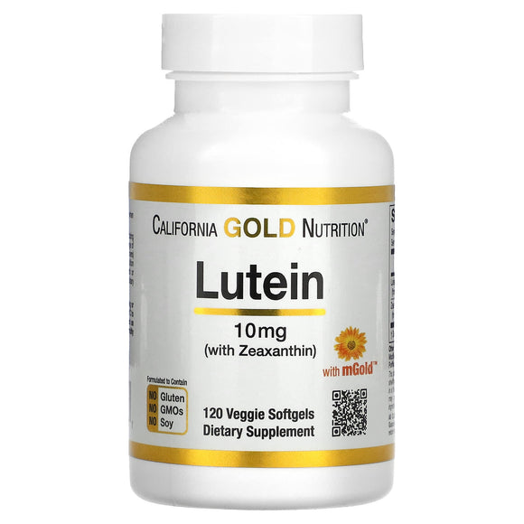 CGN, Lutein with Zeaxanthin, 10 mg, 120 Veggie Softgels