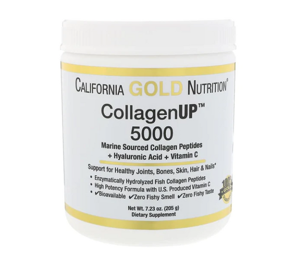 [READY] California Gold Nutrition, Collagen UP 5000, Marine-Sourced 464gr