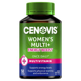 Cenovis Women's Multivitamin + Energy Boost for Women's Health - Multi Vitamin 50 Capsules