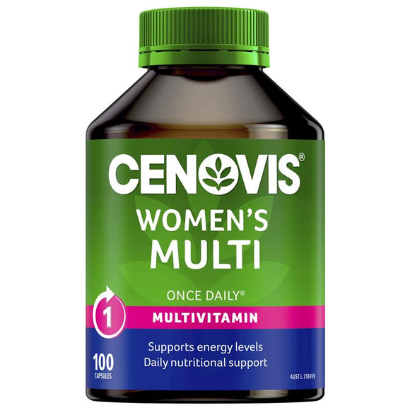 Cenovis Women's Multivitamin for Energy - Multi Vitamin 100 Capsules