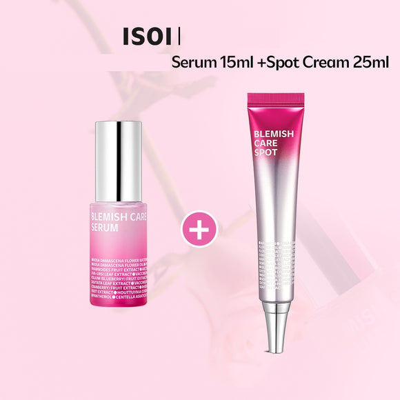 ISOI Blemish Care Up Serum 15ml + ISOI Blemish Care Spot Cream 25ml