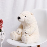 Fluffy Soft Plush Doll for Kids Polar Bear Plushie Hippo Plushie Stuffed Animal Baby Gifts