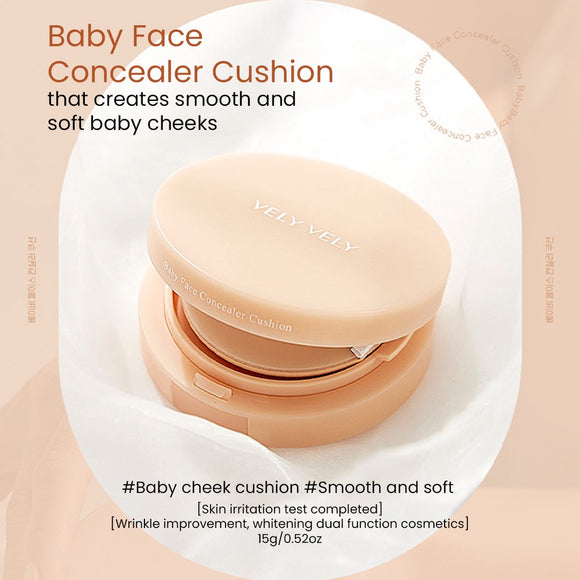 (VELY VELY) Baby Face Concealer Cushion 15g