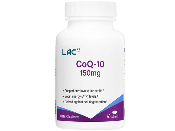 LAC COQ-10 150mg (60 Softgels)