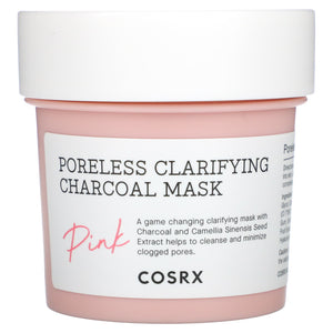 Cosrx, Poreless Clarifying Charcoal Beauty Mask, Pink, 3.88 oz (110 g)