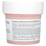 Cosrx, Poreless Clarifying Charcoal Beauty Mask, Pink, 3.88 oz (110 g)