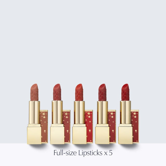 [Limited Edition] Estee Lauder - 5-pc Makeup Set Including Pure Color Envy Sculpting Lipsticks • Pure Color Envy Lipstick Wonders Makeup Set