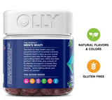 OLLY Perfect Men’s Gummy Multivitamins with Vitamin C, A, D, E, B, Zinc, CoQ10, Chewable Supplement, 45 Day Supply (90 C