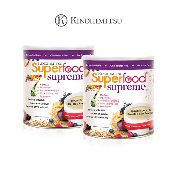 Kinohimitsu Superfood™ Supreme Tin 500g x 2 (Twin Pack)