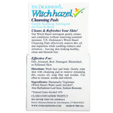Dickinson Brands, T.N. Dickinson's Witch Hazel Cleansing Pads, 60 Pads