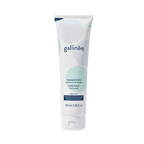 Gallinee Hair Mask - Natural Nourishing Prebiotic Hair Treatment with Lactic Acid, 150ml / 5 Fl oz.