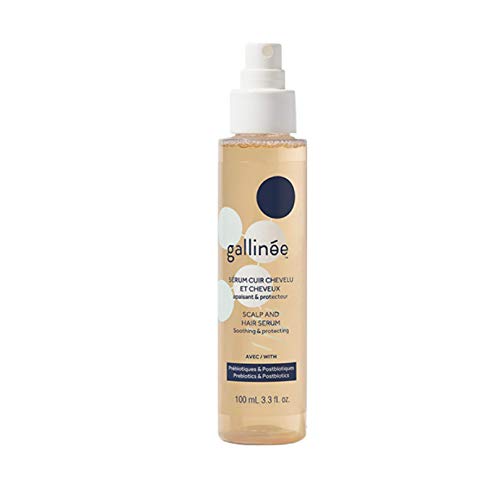 Gallinée Scalp & Hair Serum – Prebiotic and Postbiotic Complex Protecting Hair Serum with Lactic Acid, 100ml / 3.4 Fl oz.