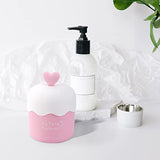 DOITOOL Face Wash Foam Maker Facial Cleanser Foam Cup Whip Bubble Maker Foam Whip Maker Facial Skin Cleansing Care for Home Travel Pink