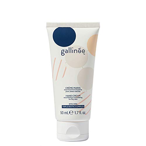 Gallinée Hand Cream – Natural Triple Biotic Hand And Foot Cream with Shea Butter, 50ml / 1.7 Fl oz.
