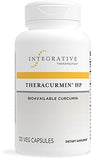 Integrative Therapeutics Theracurmin HP - Curcumin -Turmeric Supplement - for Muscle Recovery and Relief of Minor Pain Due to Occasional Overuse* - Vegan - Dairy Free - Gluten Free - 120 Capsules