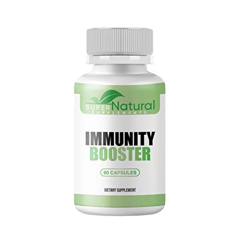 100% Natural*** Immune Support Supplement - Immune Booster w/Vitamin C, Elderberry, Zinc & Probiotics - Best Natural Immune Booster, Supports Healthy Respiratory System & Overall Wellness, 60 Capsules