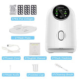 Facial Mask Machine, Touch Control Facial Mask DIY Machine with 32 Pcs Collagen, Automatic Intelligent Fruit Vegetable Facial Mask Maker, for Beauty Facial SPA Skin Care