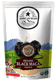 Andean Star Organic Black Maca Root Powder (1 lb.) - 100% Natural Peruvian Superfood - Vegan & Raw Root Powder - Mood, Fertility, and Virility Health Supplement - Gluten-Free - USDA-Certified