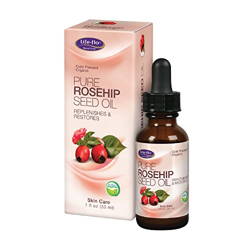 Life-Flo Pure Rosehip Seed Oil | Organic & Cold Pressed | Authentic Rose Hip Oil for Face & Skin Restoration | Dry & Non-Greasy | 1 Ounce