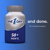 One A Day Men’s 50+ Multivitamins, Supplement with Vitamin A, Vitamin C, Vitamin D, Vitamin E and Zinc for Immune Health Support*, Calcium & more, 100 count