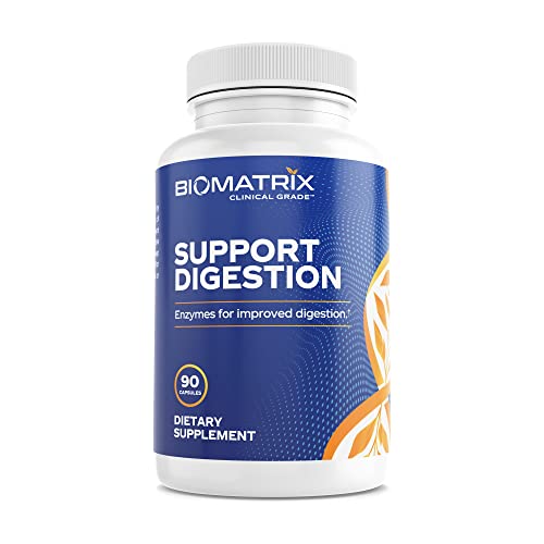 Digestive Enzymes Supplement (90 Capsules) Support Digestion - with Purified Bile, Pancreatin, Plant Enzymes, Ox Bile, Betaine HCL, Support Digestion of Fats Carbohydrates and Proteins