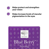 New Nordic Blue Berry Strong | Eye & Vision Support Supplement | Lutein Eyebright & Bilberry | Swedish Made | 60 Tablets (Pack of 1)