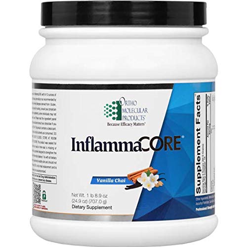Kleantoolz InflammaCORE Vanilla Chai 24.9oz 14 Servings Nutritional Formula Built to Address Immune Challenges | Strengthens GI Barrier Function (Vanilla Chai)