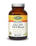 Flora- Udo's Choice, Omega 369 Oil Blend, Vegetarian Capsules, 90 Count