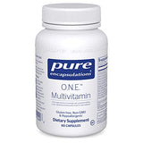 Pure Encapsulations O.N.E. Multivitamin | Once Daily Multivitamin with Antioxidant Complex Metafolin, CoQ10, and Lutein to Support Vision, Cognitive Function, and Cellular Health* | 60 Capsules