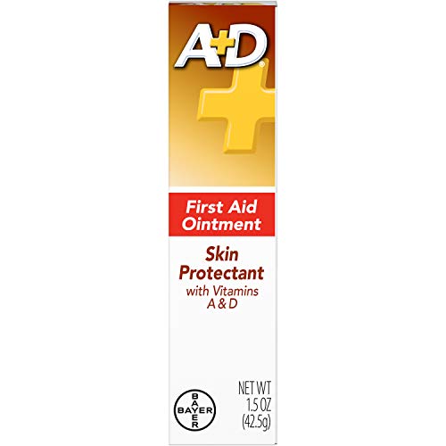 A+D First Aid Ointment Skin Protectant with Vitamin A&D 1.50 oz(Pack of 2)