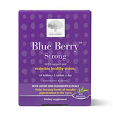 New Nordic Blue Berry Strong | Eye & Vision Support Supplement | Lutein Eyebright & Bilberry | Swedish Made | 60 Tablets (Pack of 1)