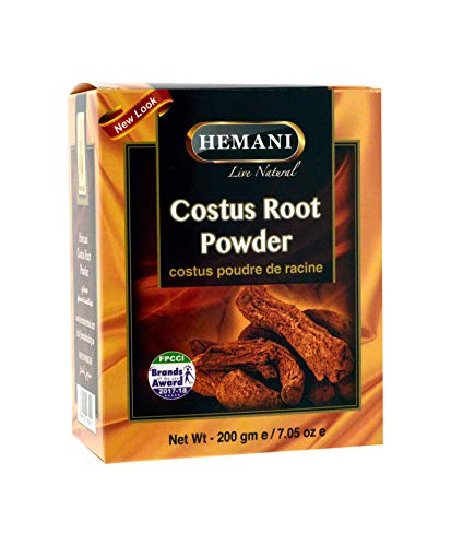 HEMANI Costus Root Powder - Qist Al Hindi - Saussurea Lappa - 100% Natural - A + Quality - 200g (7.05oz) 100% Natural **US Seller**