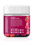 OLLY The Perfect Womens Gummy Multivitamin, 45 Day Supply (90 Gummies), Blissful Berry, Vitamins A, D, C, E, Biotin, Folic Acid, Chewable Supplement