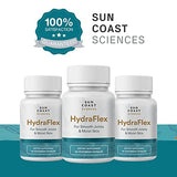 Sun Coast Sciences HydraFlex - Vegan Hyaluronic Acid Joint Pain Supplement for Joint Health and Knee Pain Relief Support - 60 Capsules - Skin and Joint Health Formula Nutrition - No Gluten, Soy, GMOs