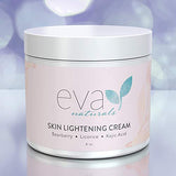 Kojic Acid Skin Cream by Eva Naturals (4 oz) - Hyperpigmentation Cream for Dark Spots on Face and Neck - Helps Boost Collagen Production - With Bearberry, Licorice, Kojic Acid