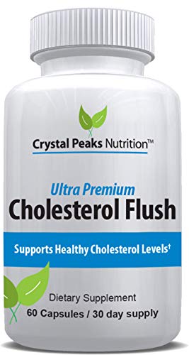 Cholesterol Supplement - All-Natural Ingredients to Support Normal HDL and LDL Colesterol Levels. Supports Arteries, Heart & Circulation. 60 Capsules
