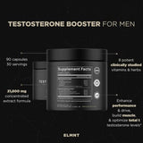 21,800mg Testosterone Booster for Men 8X Strength w. Ashwagandha, Tongkat Ali, Tribulus, Horny GW Pycnogenol+ Total T Test Boost Max Male Enhancing Pills Muscle Builder Testosterone Supplement for Men