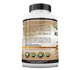 Organic Ashwagandha 2,100 mg - 100 Vegan Capsules Pure Organic Ashwagandha Powder and Root Extract - Stress Relief, Mood Enhancer, Immune & Thyroid Support