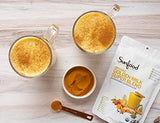 Sunfood Superfoods Golden Milk Super Blend - All Natural, Organic Ingredients | Ultra-Clean (No Chemicals, Artificial Flavor, Additives or Fillers) | Non-GMO, Gluten-Free, Vegan, Kosher | 6 oz Bag