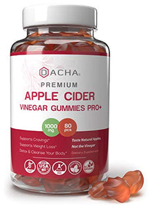 Premium Apple Cider Vinegar Gummies – 80 Count, 1000mg Raw, Organic, Unfiltered ACV from the Mother, Not Sticky, Immune, Detox & Weight Loss Acid Reflux Heartburn, Pomegranate Beet Root Vitamin B9 B12