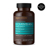 Amazon Elements Women‚ 40+ One Daily Multivitamin, 66% Whole Food Cultured, Vegan, 65 Tablets, 2 month supply (Packaging may vary)