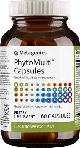 Metagenics PhytoMulti - Daily Multivitamin Supplement with Phytonutrients, Vitamins and Minerals for Multidimensional Health Support - 60 Tablets, 20 Day Supply