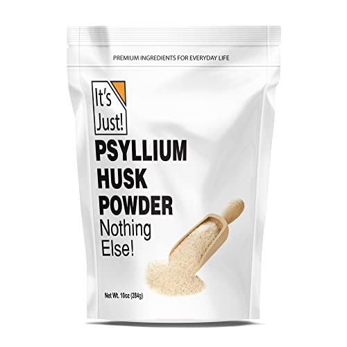 It's Just - Psyllium Husk Powder, Non-GMO, Dietary Fiber, Keto Baking (10oz)